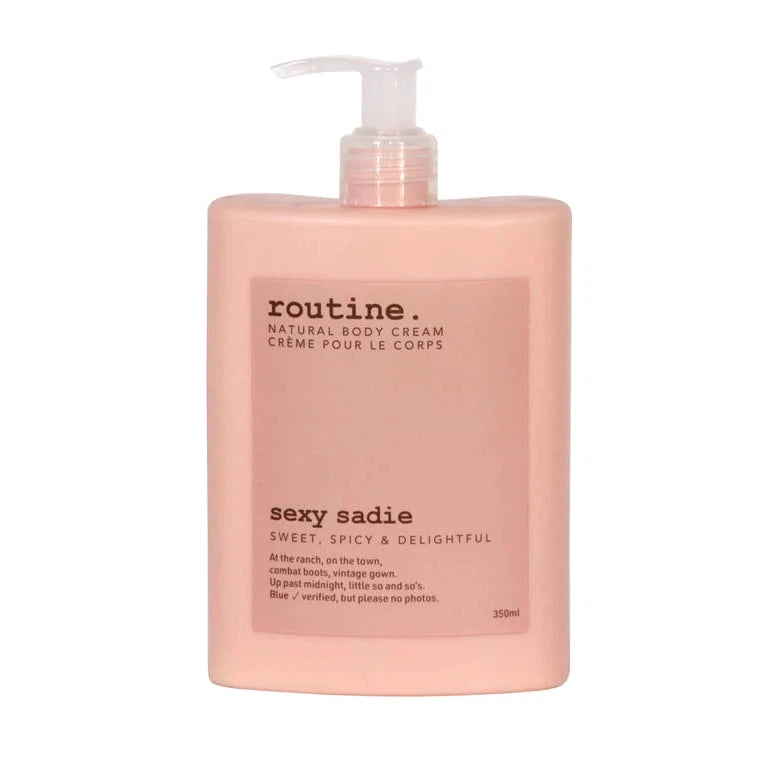 Sexy Sadie Body Cream - Routine