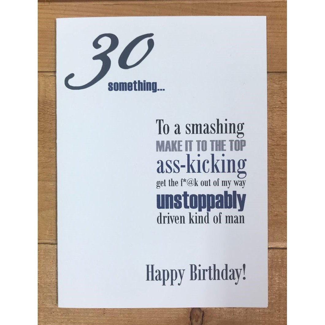 30 Something Man - Paper Queen - Wall Street Clothing