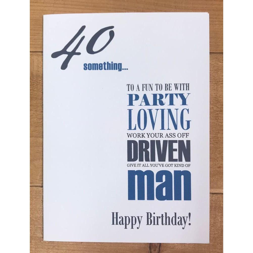40 Something Man - Paper Queen - Wall Street Clothing
