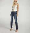Suki Straight Jean - Silver
