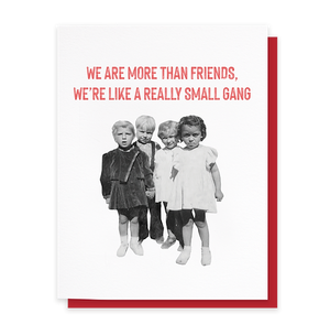 More Than Friends Card - Card Ideology