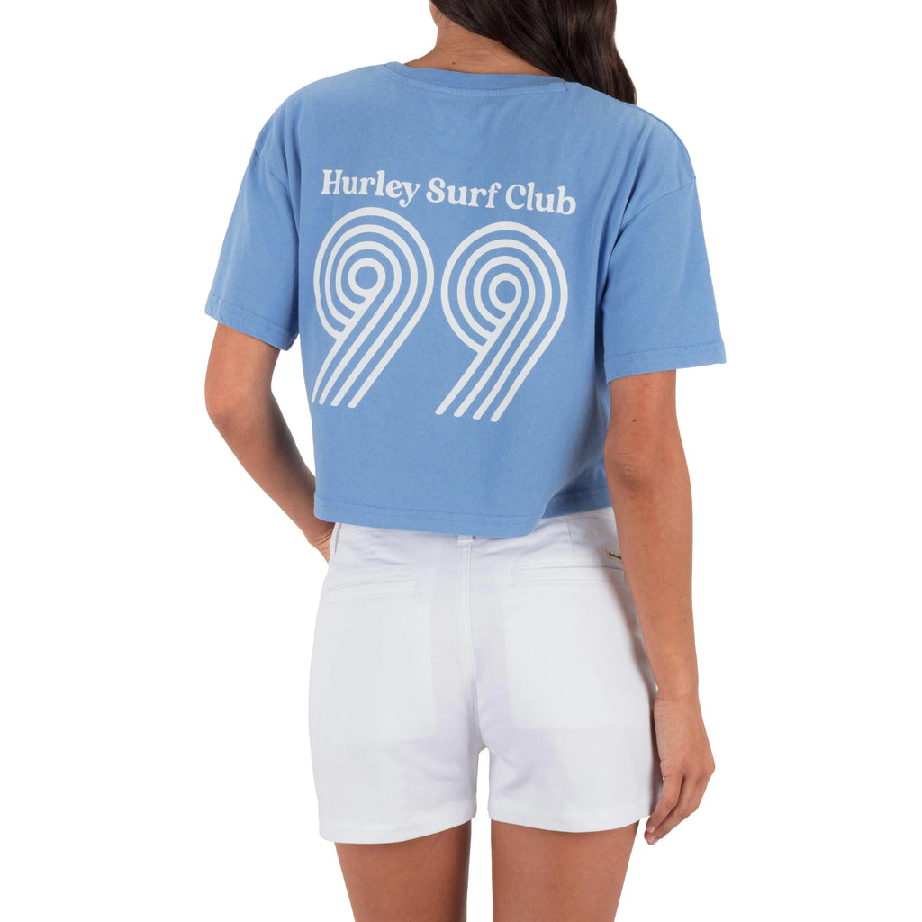 Rollers Boxy Crop Tee - Hurley
