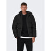 Melvin Life Hood Puffer Jacket - Only & Sons