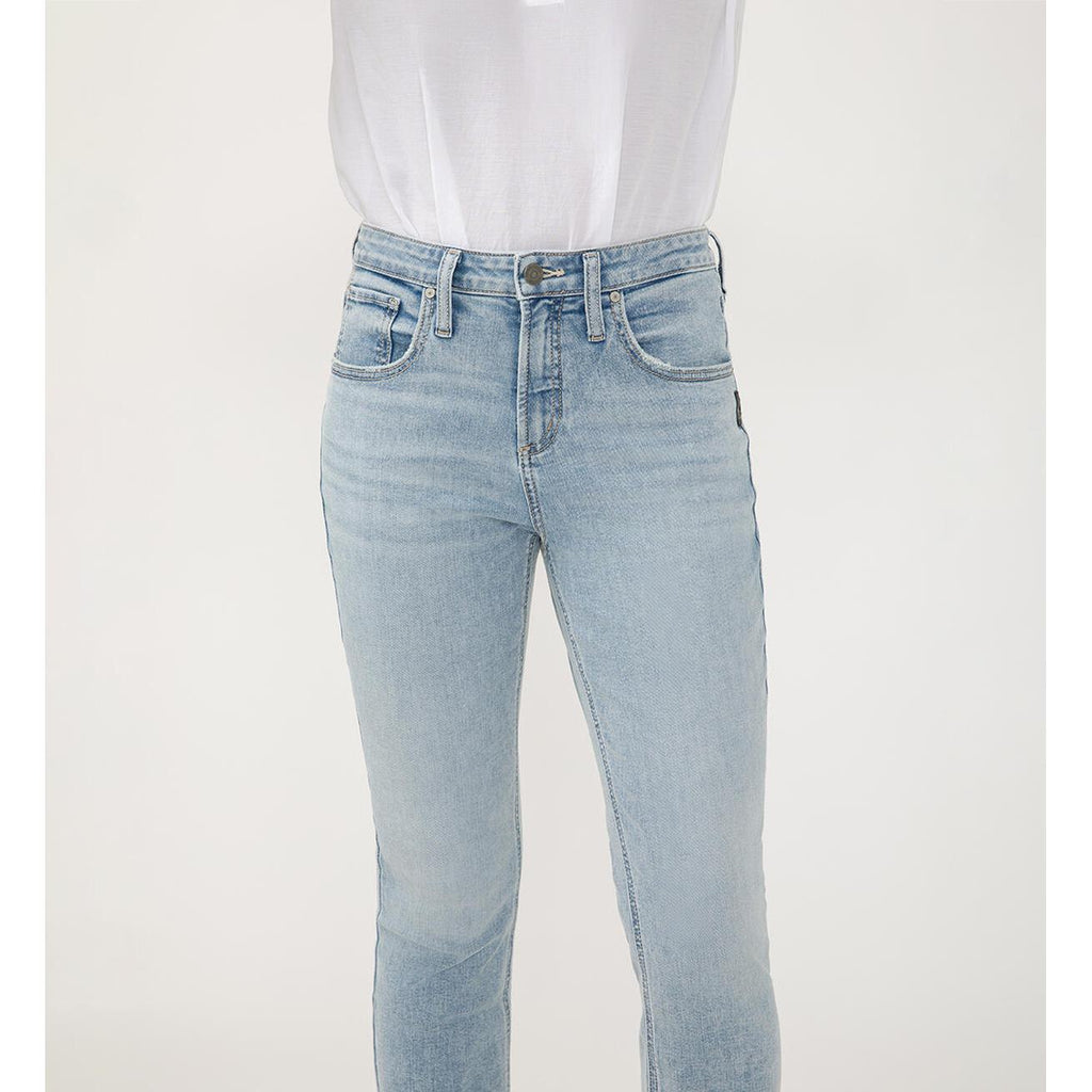 Beau Slim Leg - Silver