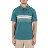 Printed Stripe Slub Polo SS - Hurley