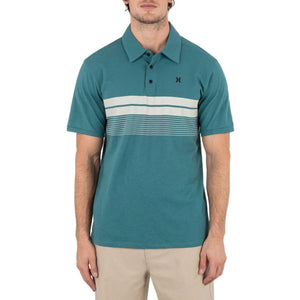 Printed Stripe Slub Polo SS - Hurley