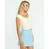 Mia SS Knit Shirt - Billabong
