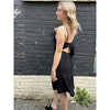 Sharlyn Adjustable Strap Shirred Dress - RD