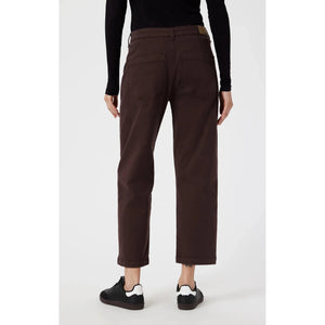 Lauren High Rise Straight Chino - Mavi