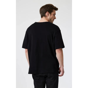 Drop Shoulder T-Shirt - Mavi