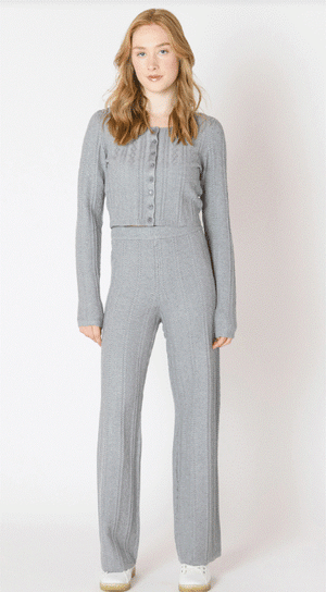 Cable Knit Cardigan - Dex