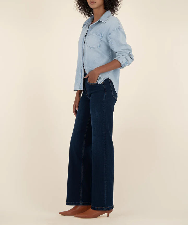 High Rise Wide Leg Jean - Kut From The Kloth