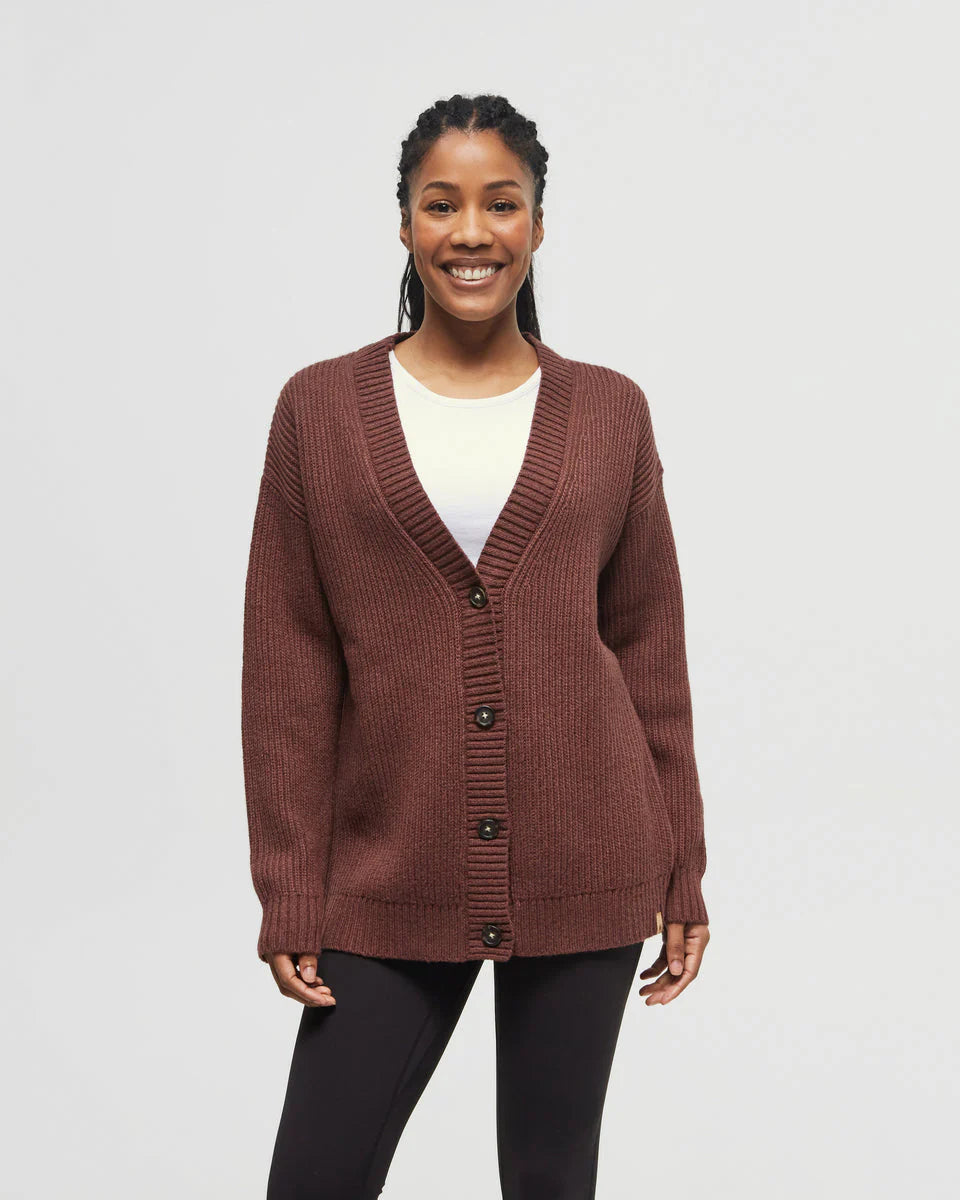 Highline Oversized Button Cardigan - Ten Tree