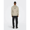 Adler Reg Quilt Hoodie - Only & Sons