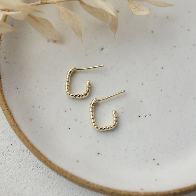 Braided Stud Earing - Glee