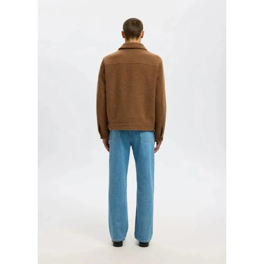 Jakob Wool Blend Jacket - Selected