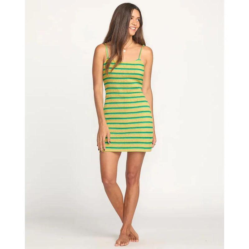 Mami Wata Stripe Mini Dress - Billabong