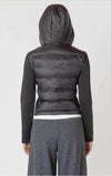 Mixxed Fabric Puffer Jacket - Room 34