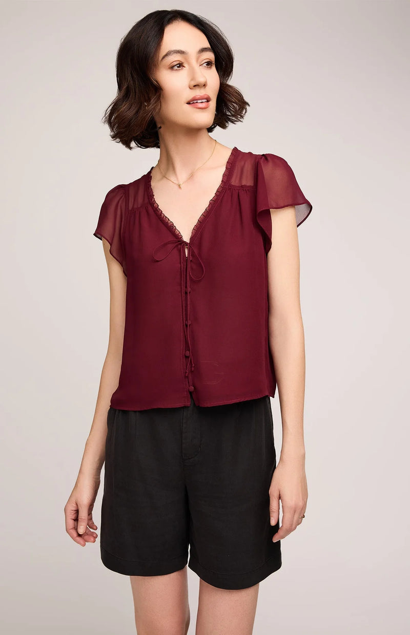 Carlotta Blouse - Gentle Fawn