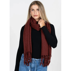 Solid Blanket Scarf - C'est Moi