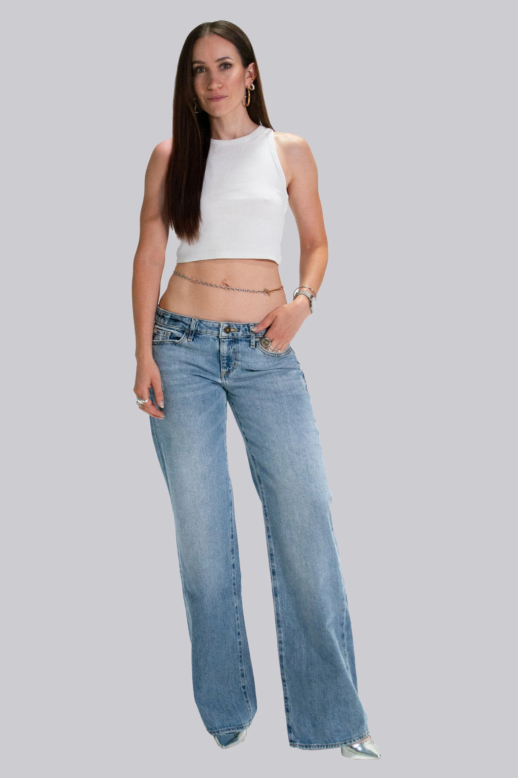 Low Rise Slouchy Jean - Guess