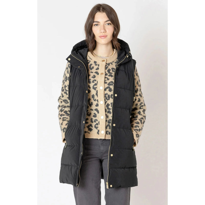 Hooded Puffer Vest - Dex