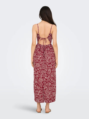 Jakiri Linen Strap Midi Dress - Only