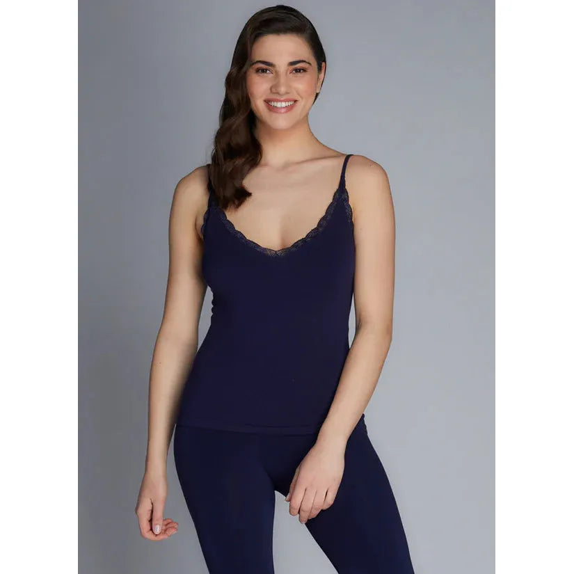 Bamboo Tank with Lace - C'est Moi