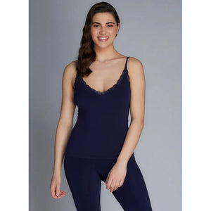 Bamboo Tank with Lace - C'est Moi