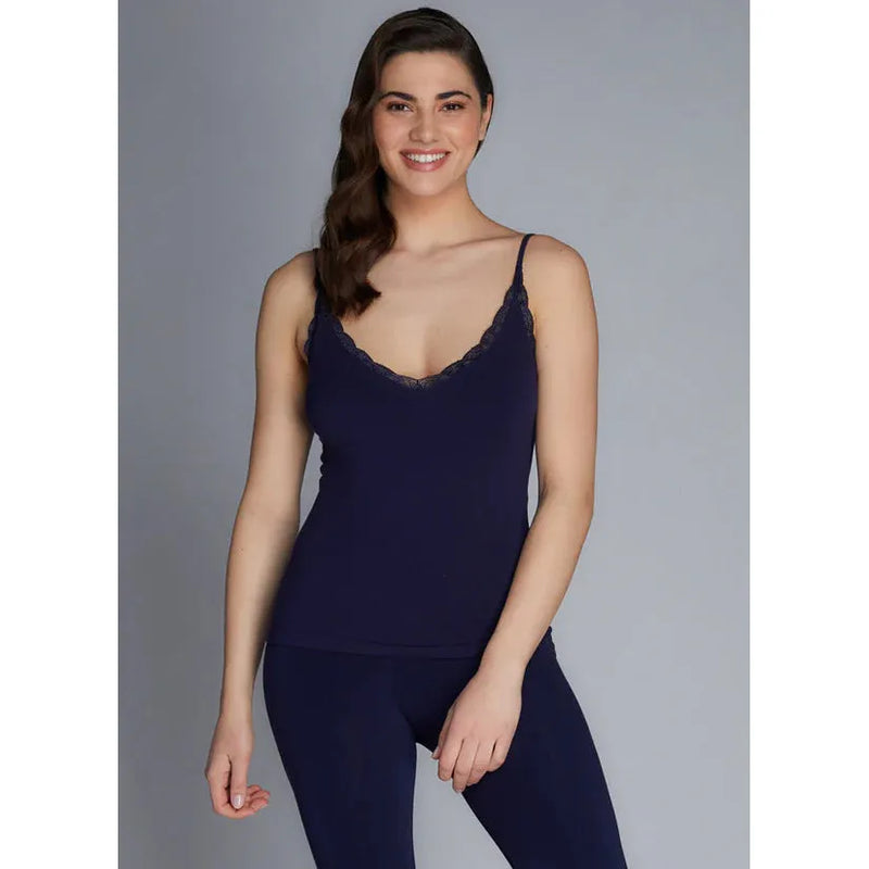 Bamboo Tank with Lace - C'est Moi