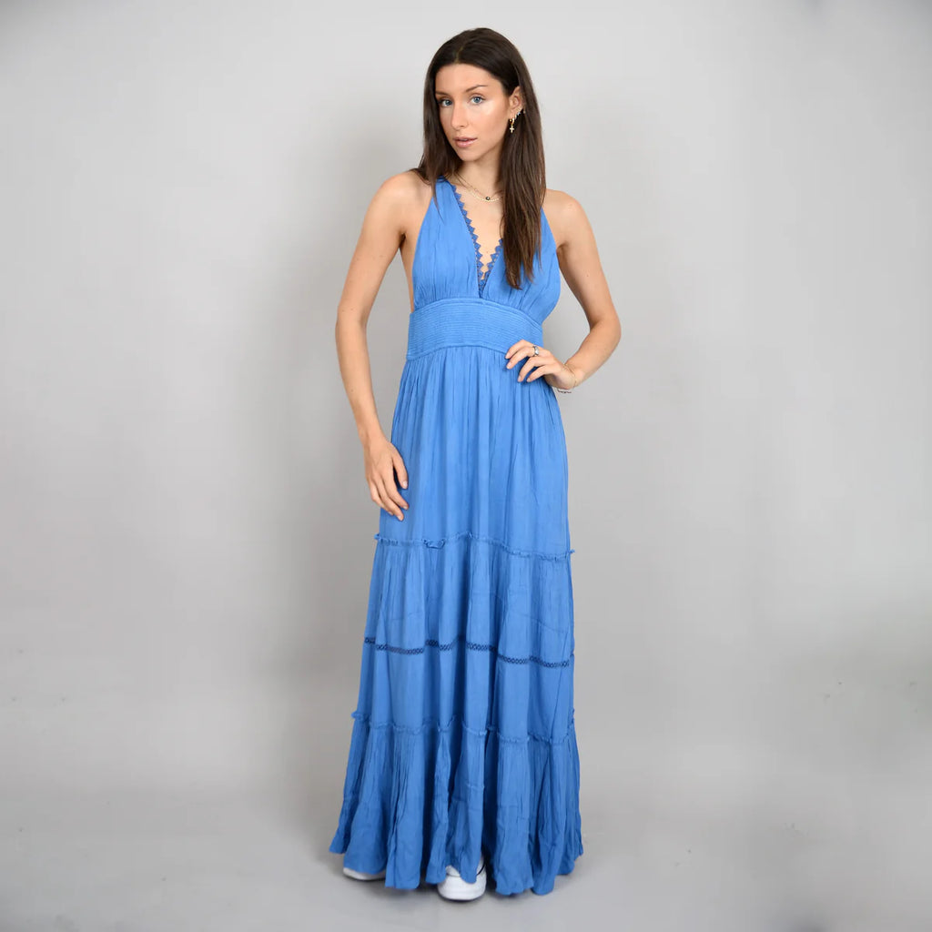 Martika Adjustable Strap Tier Dress - RD