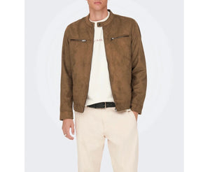 Willow Fake Suede Jacket - Only & Sons