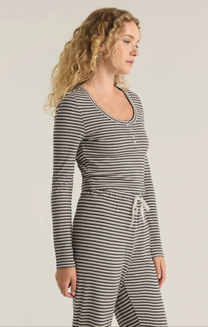 Constance Stripe LS Top - Z Supply