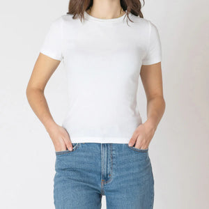 Basic Ribbed Tee - Dex