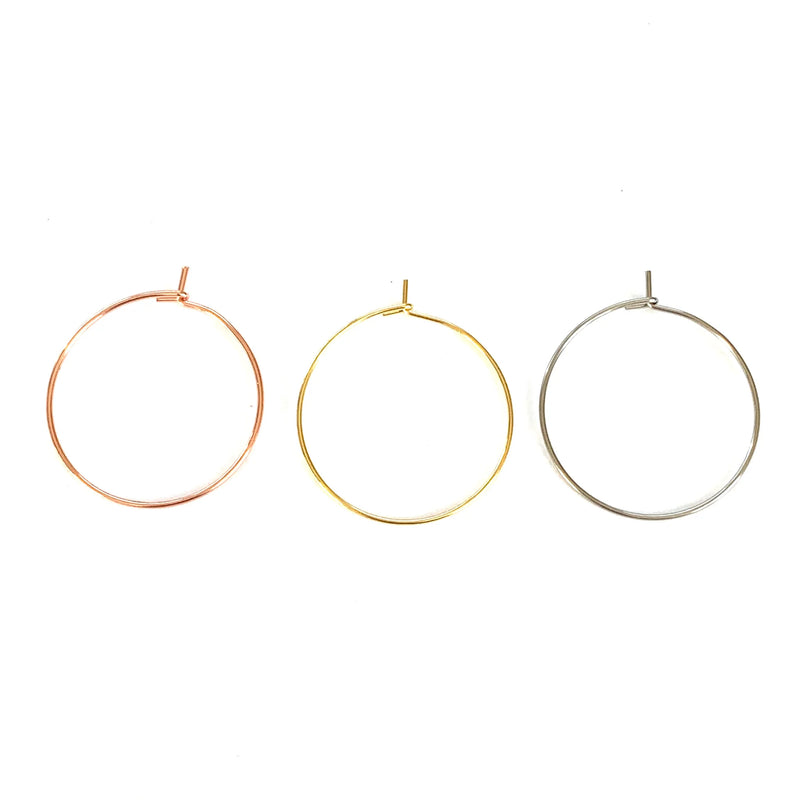 Simple Hoop Earrings - Royce & Oak