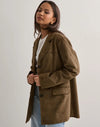 Tulip Life Faux Suede Jacket - Only