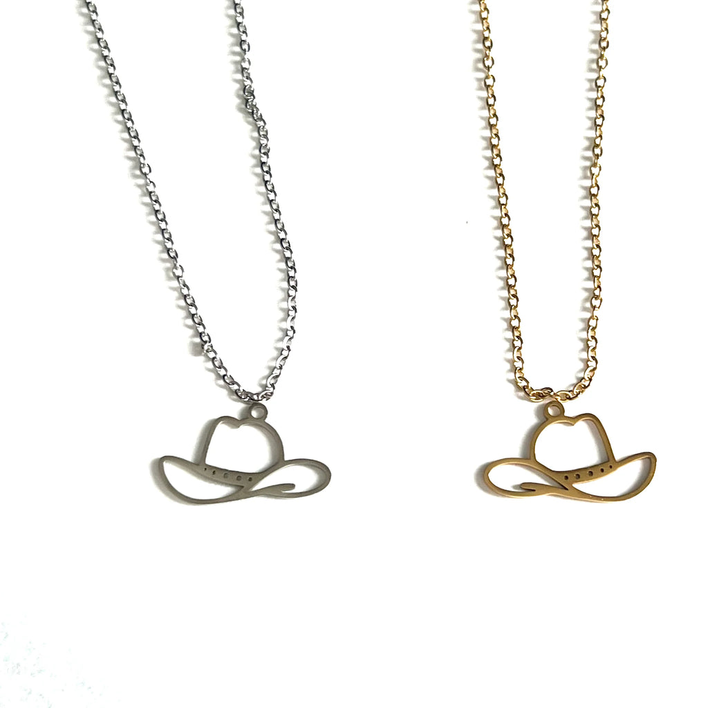 Geometric Western Hat Necklace - Royce & Oak