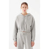 Regular Fit Cropped Zip-Up Hoodie - Mavi