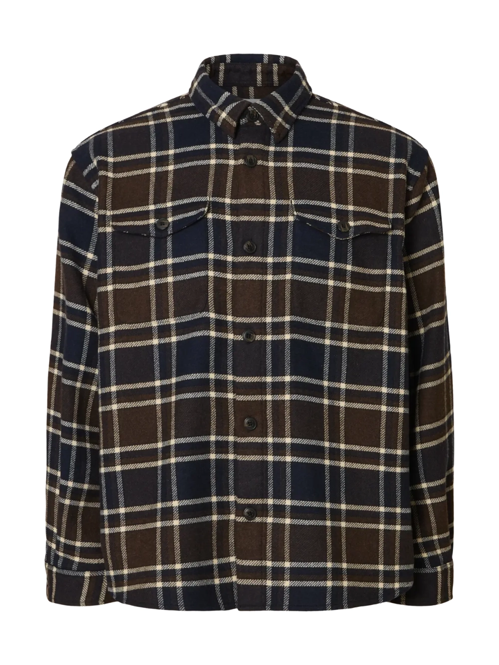 Pablo Wool Blend Overshirt - Selected