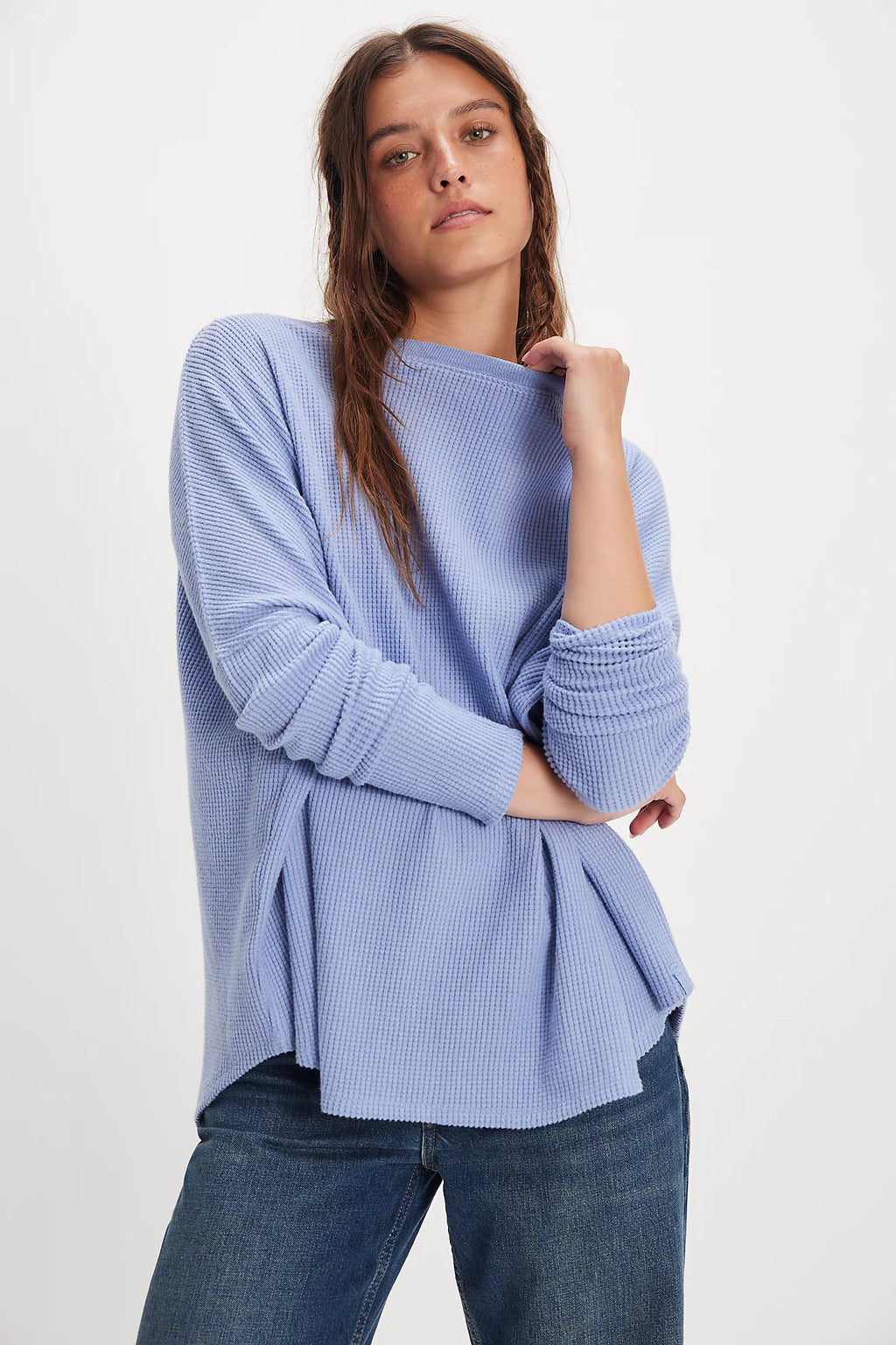 Latte Blues Thermal Solid - Free People