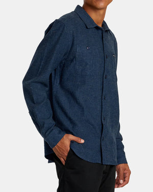 Harvest Neps Flannel Longlseeve - RVCA