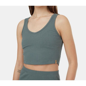 Cropped Fitted Tank - Ten Tree