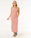 High Tide Stripe Rib Midi Dress - Ripcurl