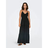 Jennie S/L Knot Long Dress - Only