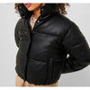 Breezy Faux Leather Short Jacket - JJXX