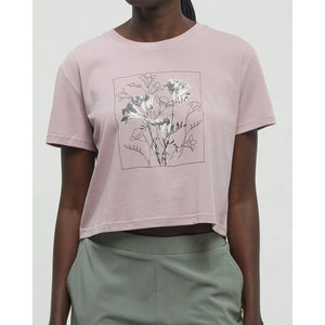 Floral Crop T-Shirt - Ten Tree