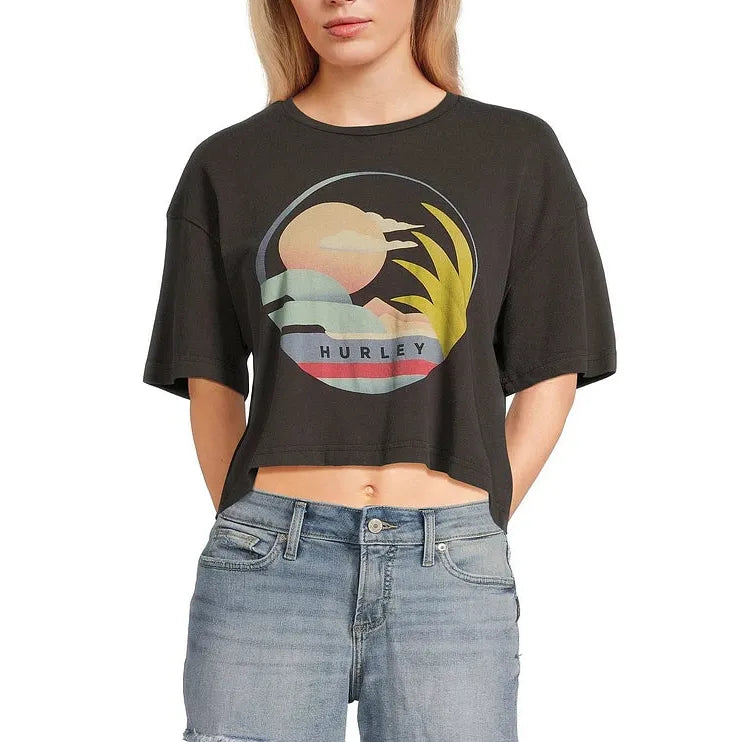 Society Islands Boxy Drop Tee - Hurley