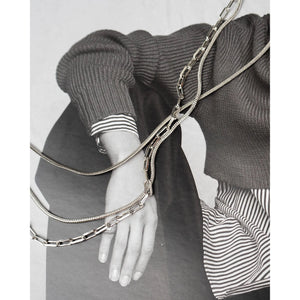 Chandon Multi Chain Charm Necklace - Luv AJ