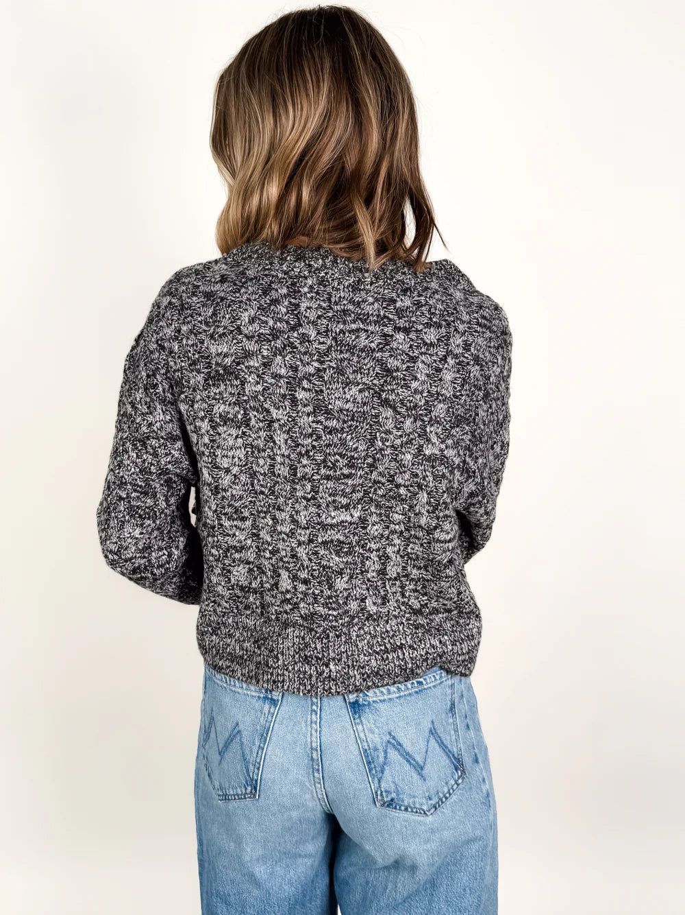 Oxana LS V-Neck Cardigan - RD