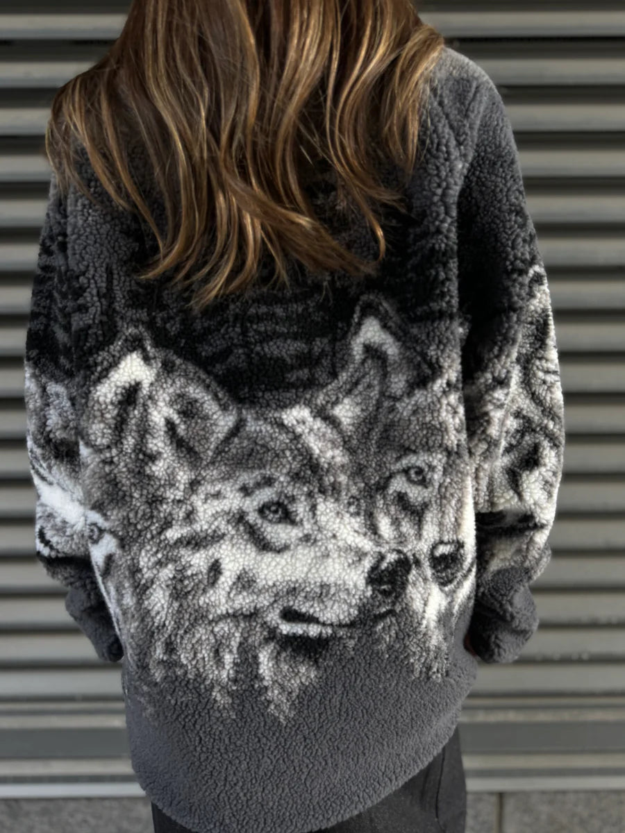 Printed Sherpa Fleece - Kuwalla